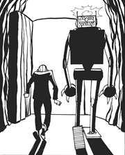 The Last Mechanical Monster is an Eisner Award-nominated comic following the story of a mad scientist in his twilight years, reflecting on the nature of mortality and the legacy we leave behind.