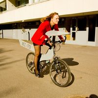 #4 Clearly your bicycle is underwhelming you with its current performance. Convert your bicycle into a warp-speed spacecraft.