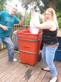 #96 Many people go their whole lives without really getting to know their neighbors. Find a neighbor you've never met and offer to sweep their patio, mow their lawn or help them with some other task they have to do.