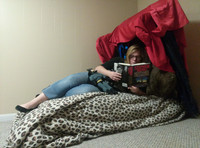 #122 Create a piece of furniture that hasn't been created yet but would be very useful. Demonstrate its use.Bonus floor throne!