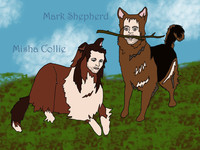 #124 If Jensen Ackles, Jared Padelecki, Misha Collins, or Mark Sheppard were part man/part animal, what would it look like and what would its name be? Example: ''Jensen Catkles'' would be 1/2 cat, 1/2 Jensen. Tweet the image with the twitter handle of the actor your hybridizing and the hashtag: #GISHWHESspecieshybridization. You only have to amalgamate one of the aforementioned men. Edit the tweet and photo into one image.