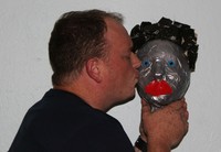 #154 Sculpt John Barrowman's head from duct tape.