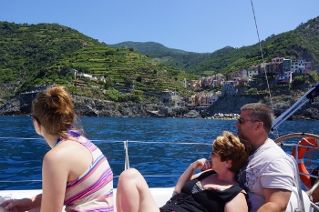 Just look at that blue water!