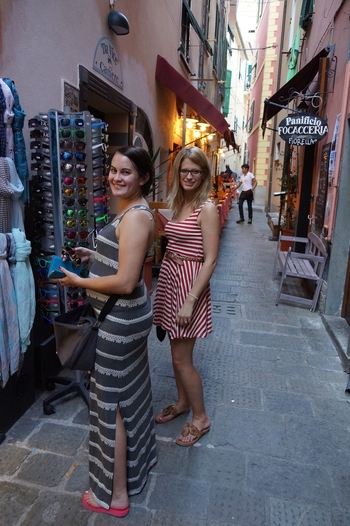 First stop, buying some sunnies at a shop next to our apartment.