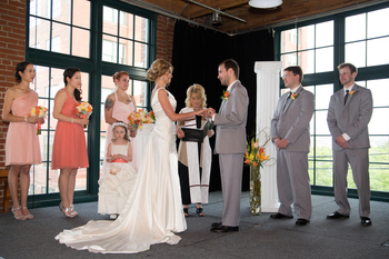 The whole wedding party!