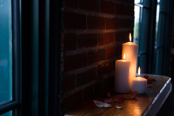 Loved the candlelight ambience.