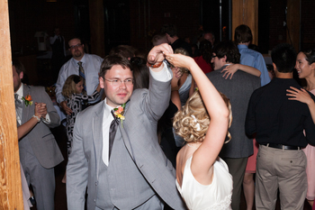 Christian owns the dance floor.