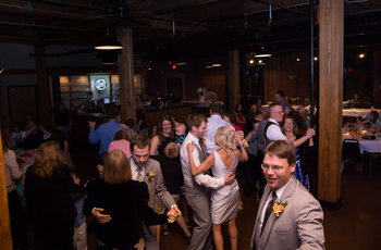 Stefan dances with his mother, Anita.