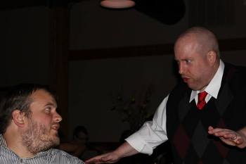 There's some serious conversation going on here.