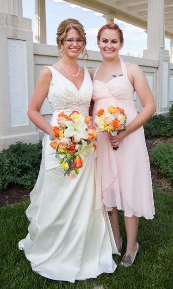 Cassi and her M.O.H., Ashleigh.