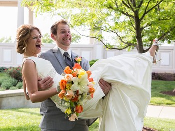 I said no lifting! And Ryan, get that look off your face, I'm not that heavy.