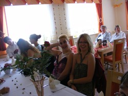 Sandra and Cassi (Summer 2008)