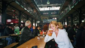 Fischmarkt in Hamburg. Who woulda guessed we'd be back to stay in just four years? (Spring 2007)