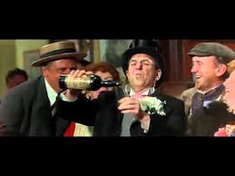 I'm getting married in the morning!/Ding dong! The bells are gonna chime./Pull out the stopper!
Let's have a whopper!/But get me to the church on time!