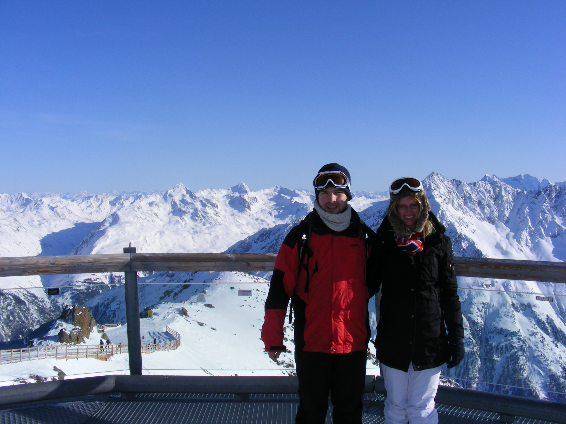 Although I have to admit, I'm more of a beach person. Our gas tank froze on this trip. I didn't know that could happen.